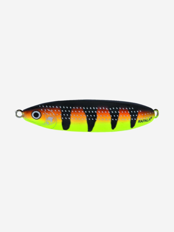 Блесна для рыбалки колеблющаяся RAPALA Minnow Spoon, 6см, 10гр /FYBT (незацепляйка), Зеленый