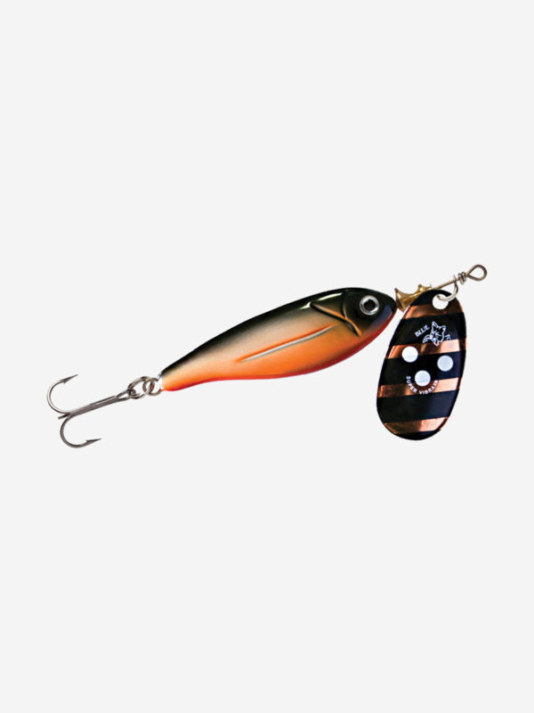 Блесна для рыбалки вращающаяся BLUE FOX Minnow Super Vibrax 4 /CB, Оранжевый