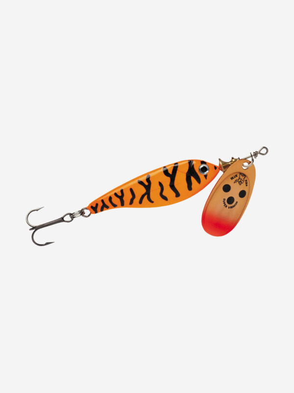 Блесна для рыбалки вращающаяся BLUE FOX Minnow Super Vibrax 1 /OB, Оранжевый