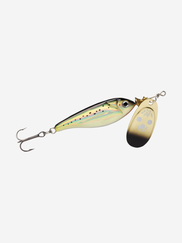 Блесна для рыбалки вращающаяся BLUE FOX Minnow Super Vibrax 1 /G, Золотой