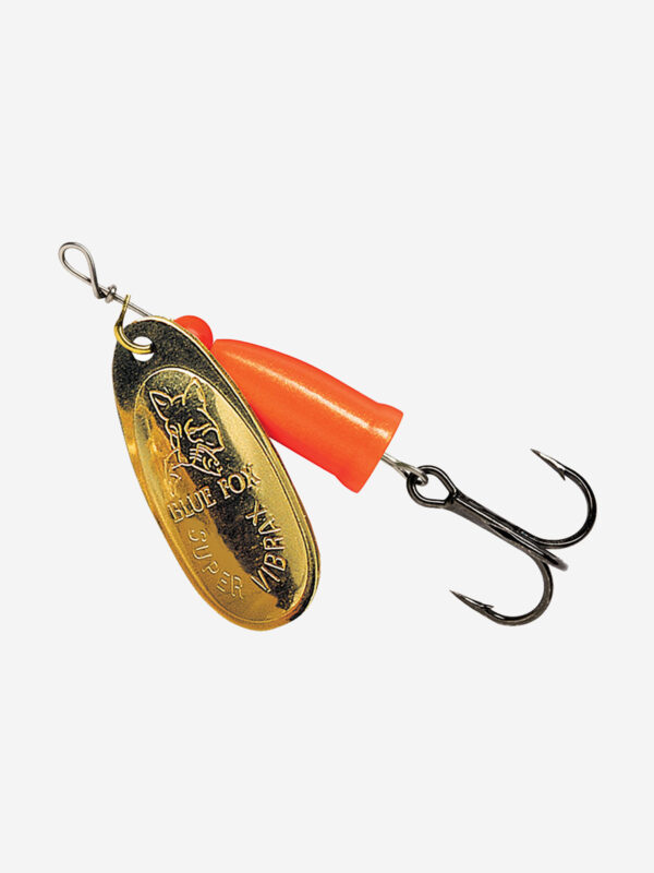 Блесна для рыбалки вращающаяся BLUE FOX Long Cast 6 /GFR, Оранжевый