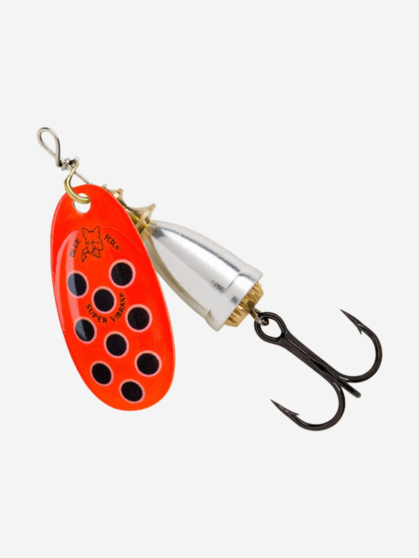 Блесна для рыбалки вращающаяся BLUE FOX Vibrax Hot Pepper 4 /RBS, Золотой