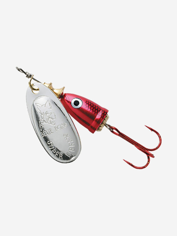 Блесна для рыбалки вращающаяся BLUE FOX Vibrax Shad 5 /RS, Серебряный