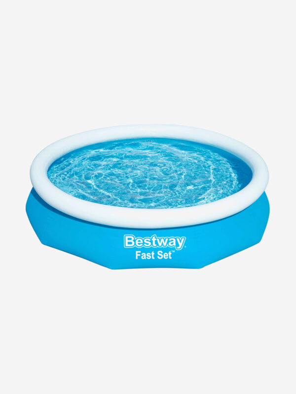 Бассейн Bestway 57456 надувной Fast Set 305х66 см, Голубой