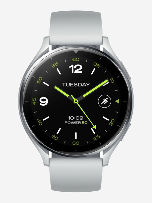 Смарт-часы Xiaomi Watch 2 Silver Case With Gray TPU Strap M2320W1 (BHR8034GL), Серебряный