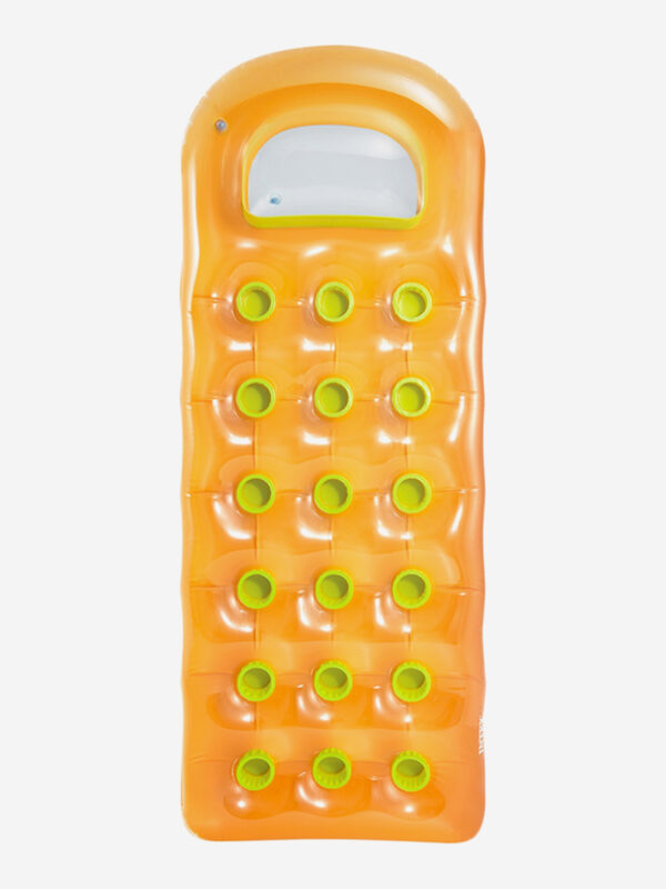 Матрас для плавания Intex 59895NP (188х71см) оранжевый, Оранжевый