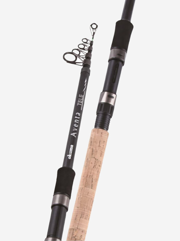 Спиннинг Okuma Aventa Tele Spin 330cm up to 150g 6sec, Черный