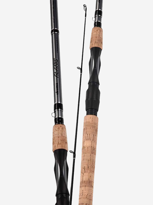 Спиннинг Okuma Alaris Zander Spin 8'0'' 240cm 10-35g 2sec, Черный