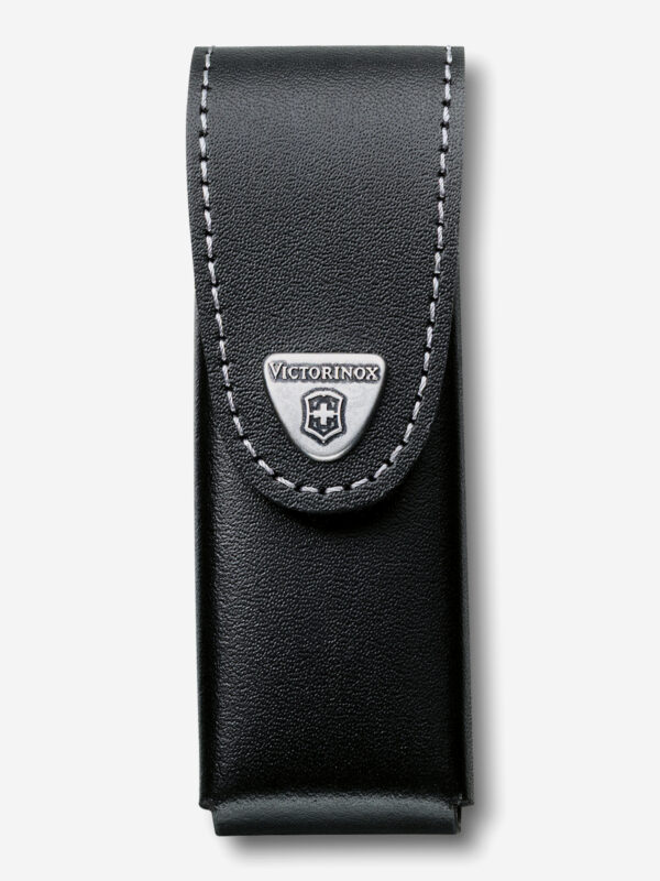 Чехол Victorinox для ножей 111 мм, до 6 уровней, кожаный, Черный