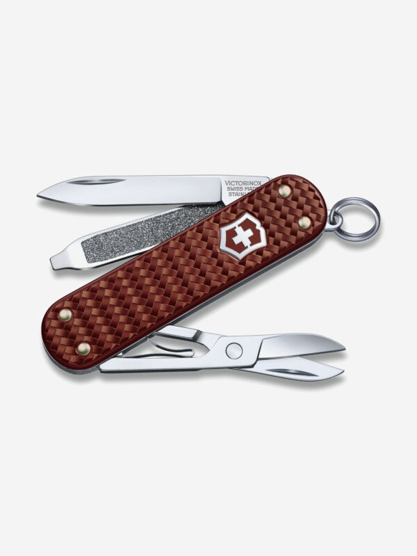 Нож складной Victorinox Classic SD Precious Alox, 58 мм, 5 функций, Коричневый