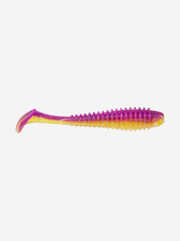 Виброхвост NORSTREAM Tubby Daddy 4.5" (5 шт.), Фиолетовый