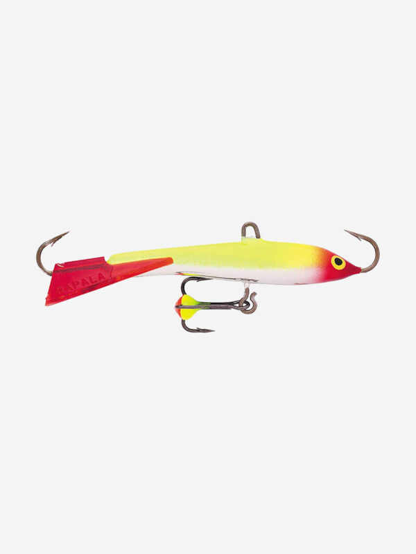 Балансир для зимней рыбалки Rapala Jigging Rap Color Hook 7 /CLN, Желтый