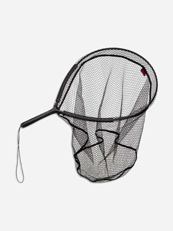 Подсачек рыболовный плавающий забродный RAPALA Single Hand Floating Net, длина рукояти 20 см, диаметр сетки 45 см, Черный