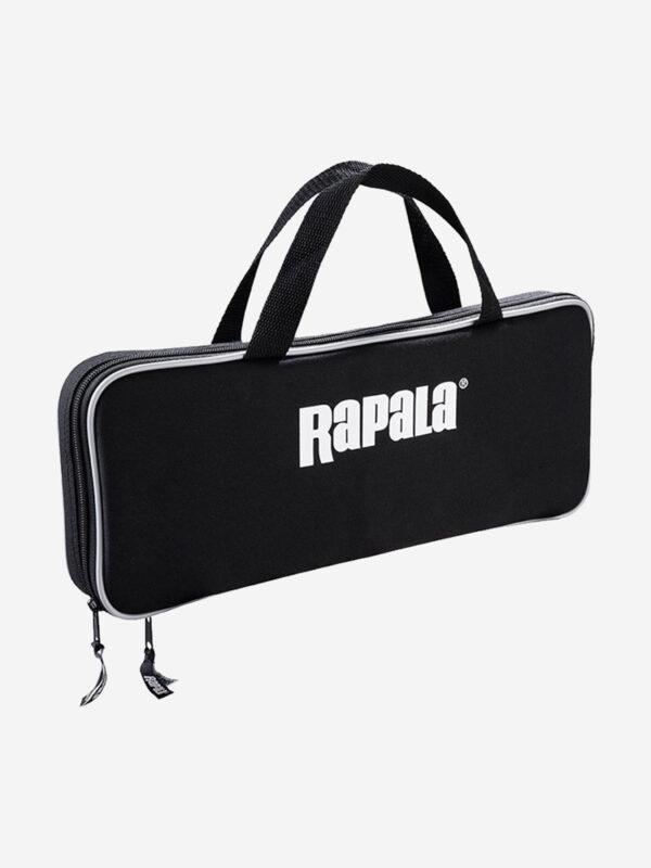 Сумка-пенал RAPALA Ice Rod Locker Bag, 78*20*11 см, для хранения и переноски удилищ, Черный