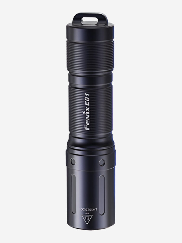 Фонарь ручной Fenix E01 V2.0, 100 лм, Черный