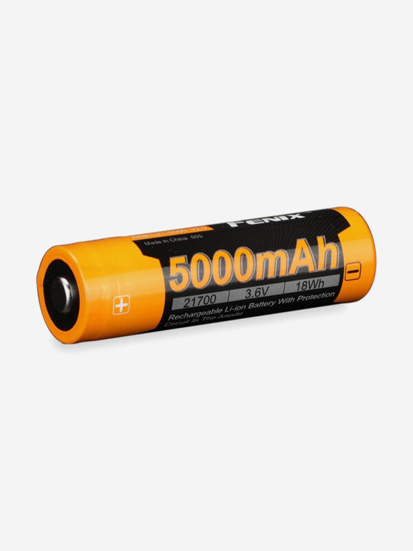 Аккумулятор Fenix, 21700 ARB-L21-5000 V2.0 Li-Ion 5000 мАч, Черный