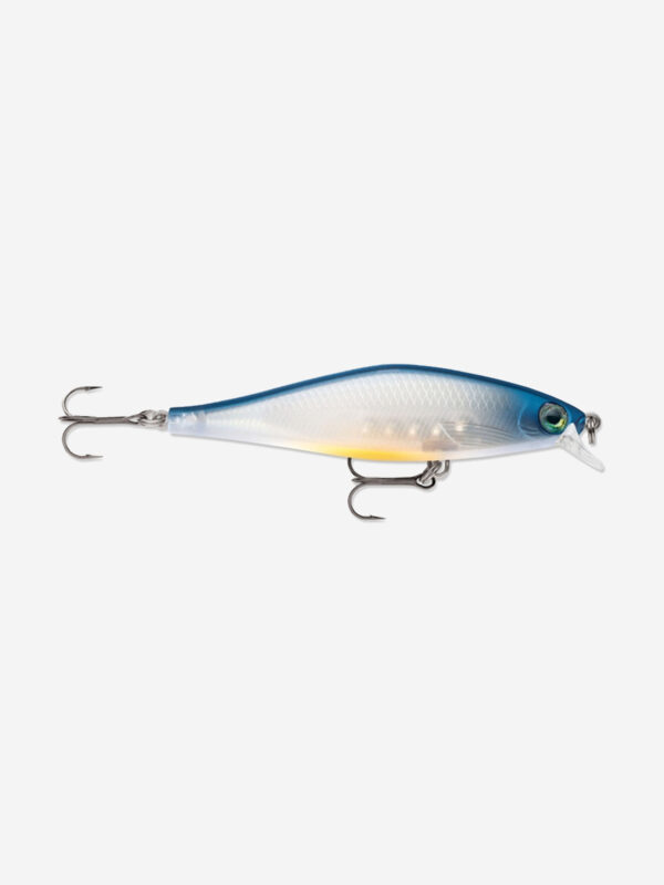 Воблер для рыбалки RAPALA Shadow Rap Shad 09, 9см, 12гр, цвет EB, медленно всплывающий, Голубой