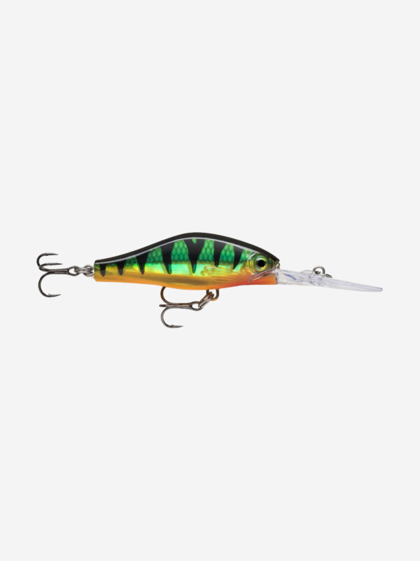 Воблер для рыбалки RAPALA Shadow Rap Jack Deep 07, 7см, 10гр, цвет P, медленно всплывающий, Зеленый