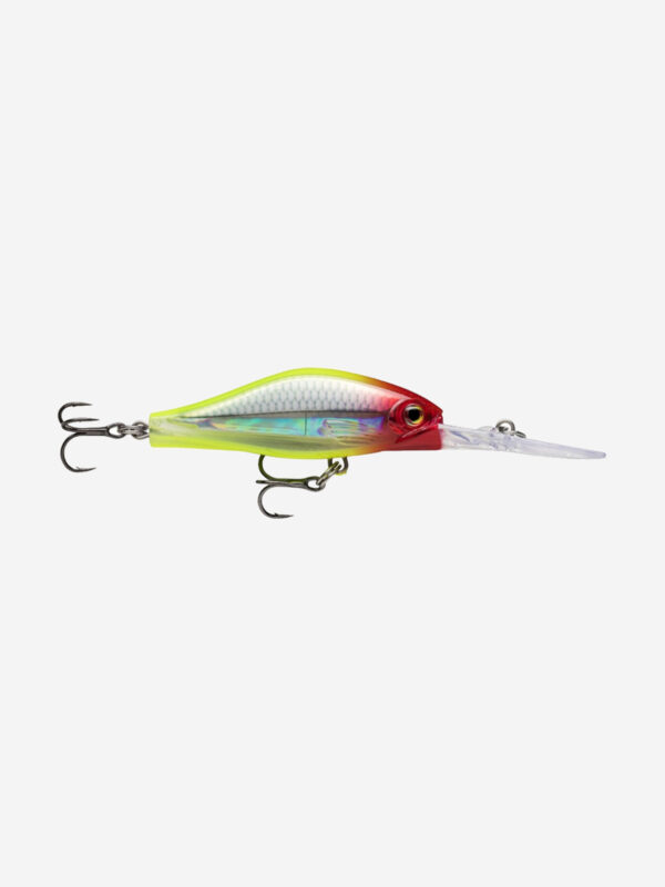 Воблер для рыбалки RAPALA Shadow Rap Jack Deep 07, 7см, 10гр, цвет CLN, медленно всплывающий, Зеленый