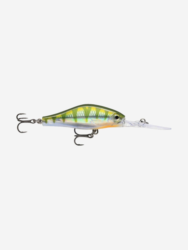 Воблер для рыбалки RAPALA Shadow Rap Jack Deep 05, 5см, 6гр, цвет YP, медленно всплывающий, Зеленый