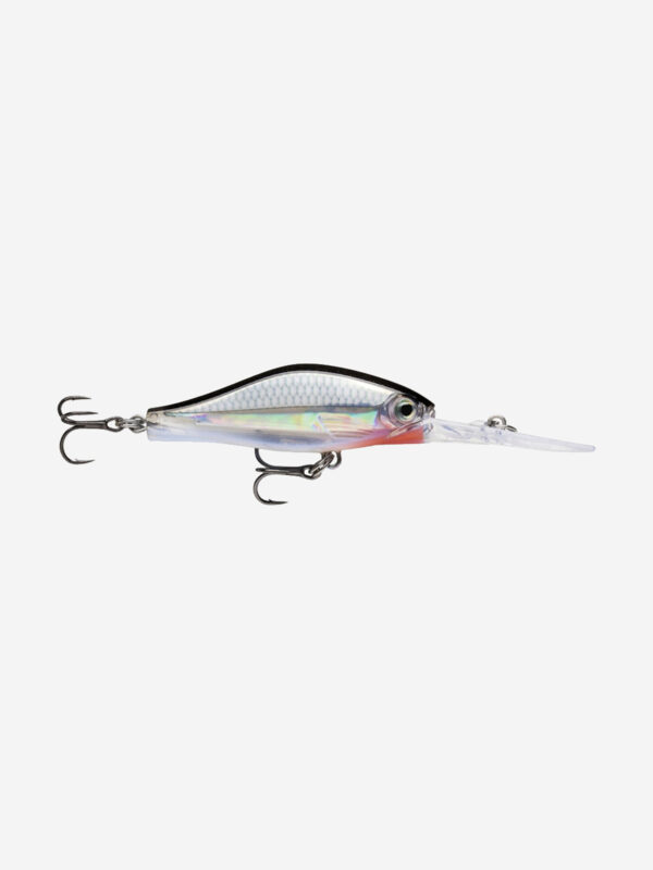 Воблер для рыбалки RAPALA Shadow Rap Jack Deep 05, 5см, 6гр, цвет S, медленно всплывающий, Серебряный