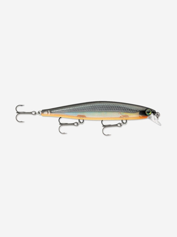 Воблер для рыбалки RAPALA Shadow Rap 07, 7см, 5гр, цвет HLW, медленно тонущий, Серый