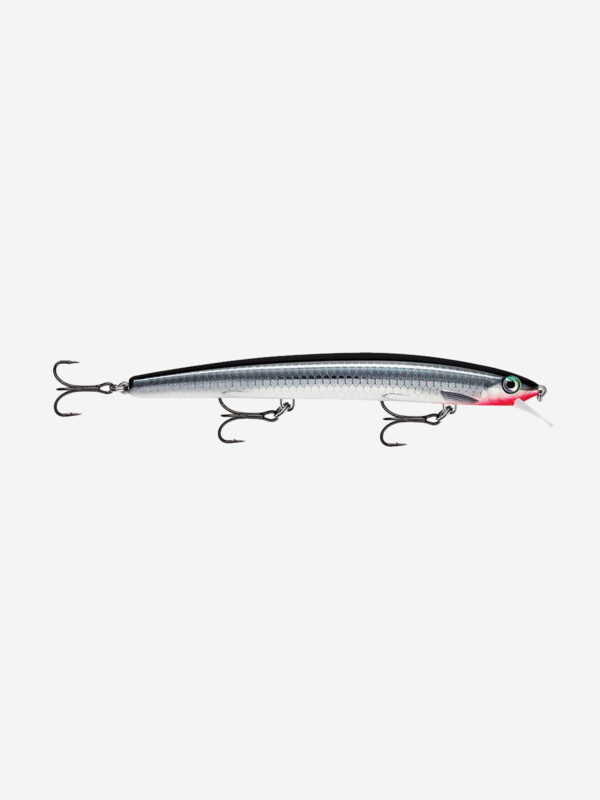 Воблер для рыбалки RAPALA MaxRap 13, 13см, 15гр, цвет BSBL, нейтральный, Черный