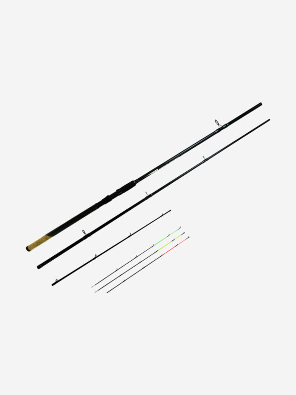 Фидерное рыболовное удилище Mottomo Black Force Feeder 3.30m 120g, Черный