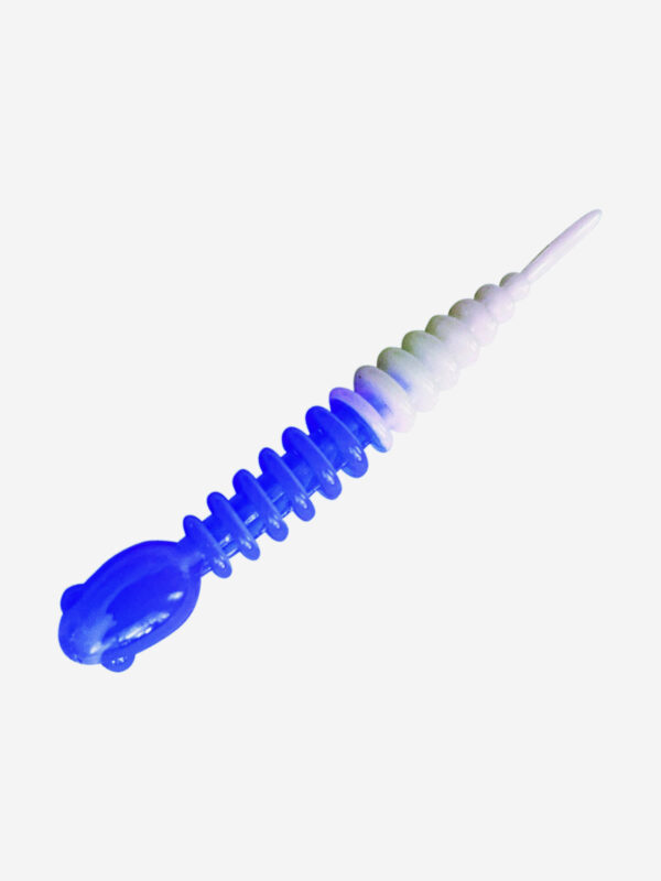 Силикон TROUT LURE (SANSAN) в банке, GOLOVASTIK 50, СЫР, COL. 16 (White-Sky), (12шт), Мультицвет
