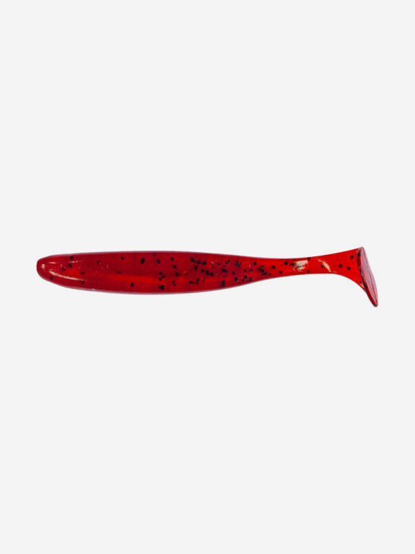 Силиконовая приманка Виброхвост SANSAN VIBRO MALEK 100 (Col. 03 BLOOD), Красный