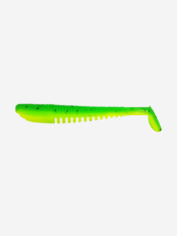 Виброхвост SANSAN VIBRO BRUNA 100, Col. 30 LIME CHARTREUSE, Мультицвет