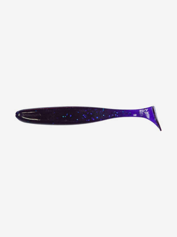 Силиконовая приманка Виброхвост SANSAN VIBRO MALEK 100 (Col. 04 VIOLET), Синий
