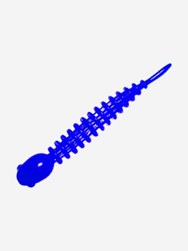 Силикон TROUT LURE (SANSAN) в банке, GOLOVASTIK 50, СЫР, COL. 105 (Blue Glow), (12шт), Синий