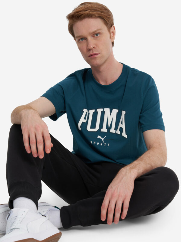 Футболка мужская PUMA Squad, Зеленый