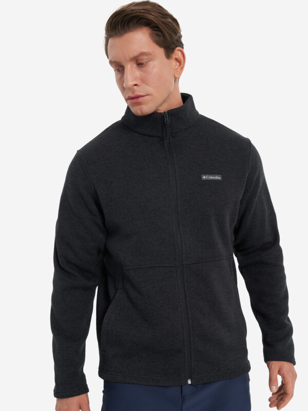 Джемпер флисовый мужской Columbia Alto Pass Full Zip Fleece, Черный