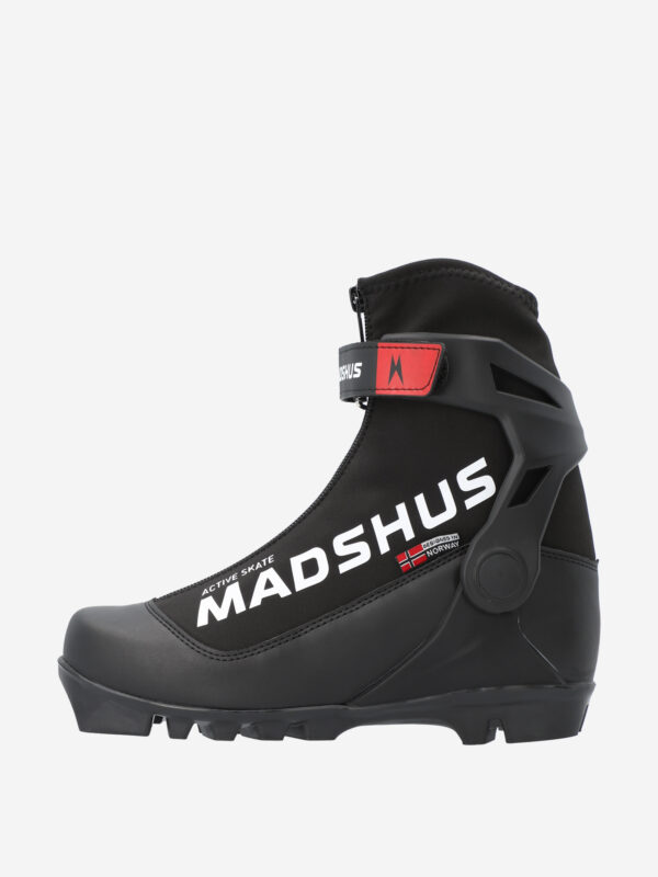 Ботинки для беговых лыж детские Madshus Active skate Jr, Черный