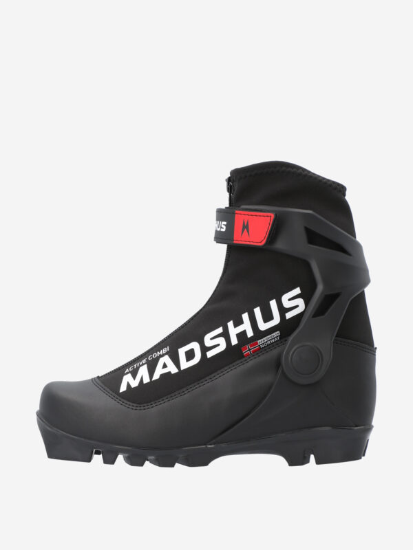 Ботинки для беговых лыж детские Madshus Active combi Jr, Черный