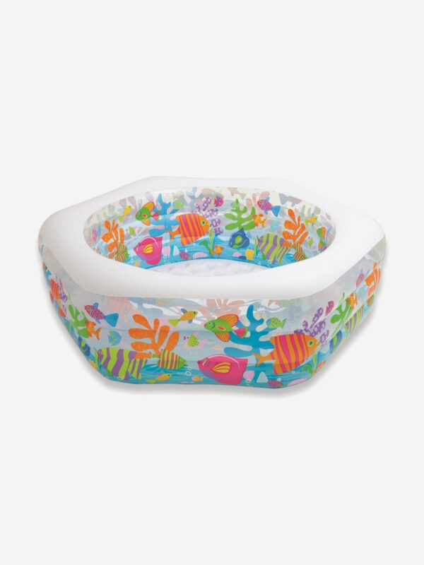 Бассейн надувной Intex 56493NP "Ocean Reef Pool" (191х178х61см) 6+, Мультицвет