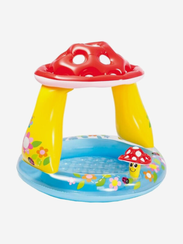 Надувной детский бассейн Intex Mushroom Baby 57114 (102x89см), Мультицвет