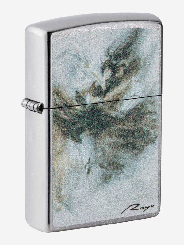 Зажигалка бензиновая ZIPPO 49766 Luis Royo, Серебряный