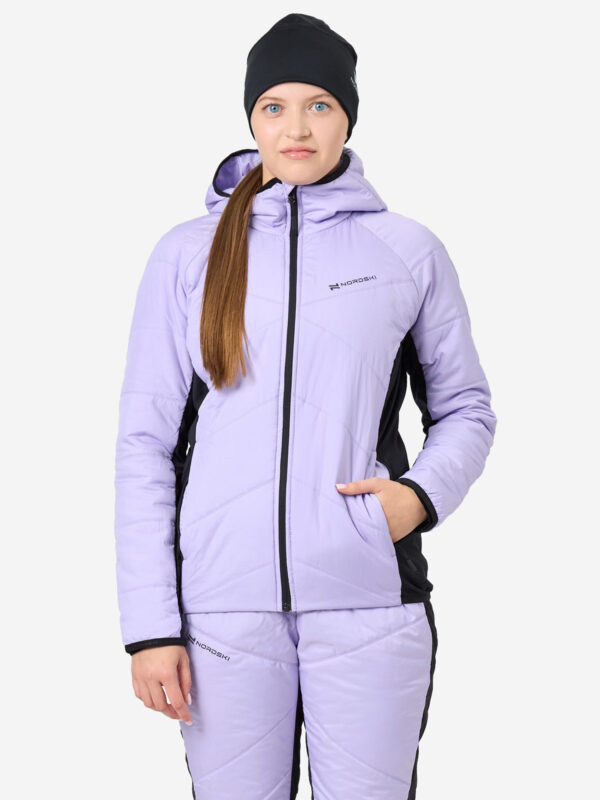 Куртка Nordski Hybrid Warm 2.0 W, Фиолетовый