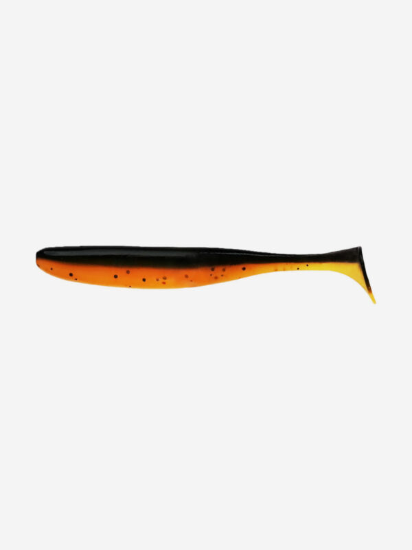 Виброхвост SANSAN VIBRO MALEK 120, Col. 28 BLACK ORANGE SABBAT, Мультицвет