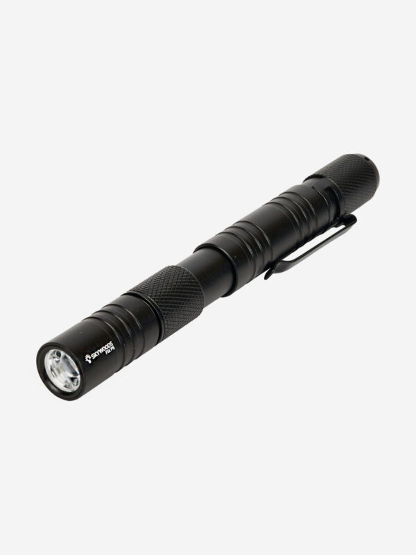 Фонарь-ручка SKYWOODS PENLIGHT FIX P5 Long, 360 люмен, фокусировка луча, Type-C, Серебряный