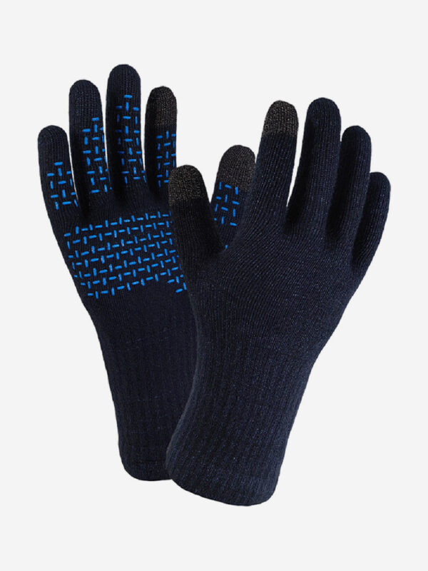 Водонепроницаемые мужские перчатки Dexshell ThermFit 3.0 Gloves для охоты, рыбалки и спорта, Синий