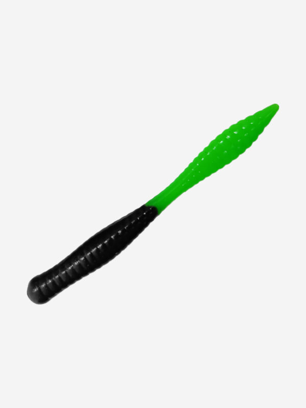 Силикон TROUT LURE (SANSAN) в банке, BEAVER 77, СЫР,COL. 20 (Black-Green), (10шт), Мультицвет