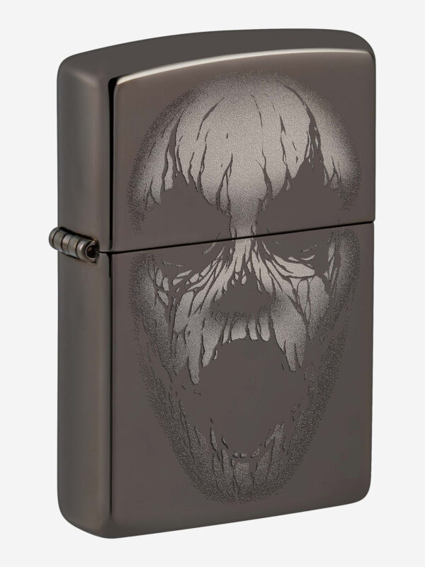 Зажигалка бензиновая ZIPPO 49799 Screaming Monster, Черный