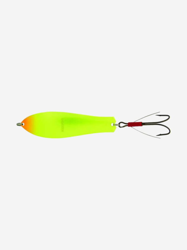 Блесна для рыбалки Kuusamo Professor 2, 90/18 незацепляйка, FYe-S (колеблющаяся), Зеленый
