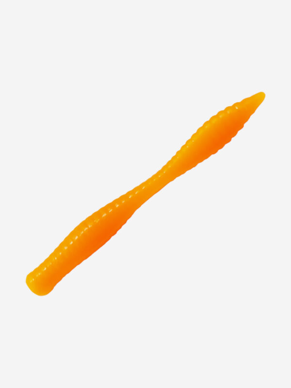 Силикон TROUT LURE (SANSAN) в банке, BEAVER 77, СЫР,COL. 2 (Orange), (10шт), Оранжевый