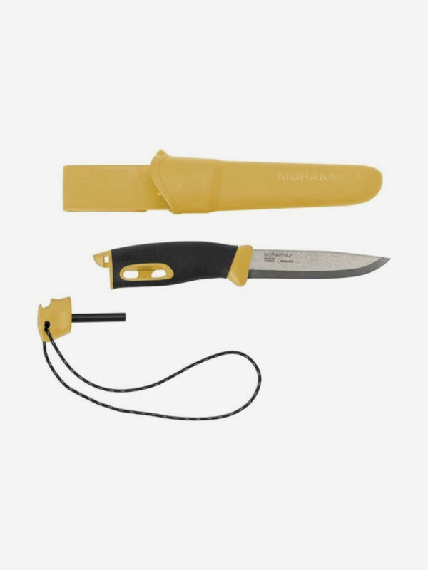 Нож Morakniv Companion Spark Yellow, нержавеющая сталь, 13573, Желтый