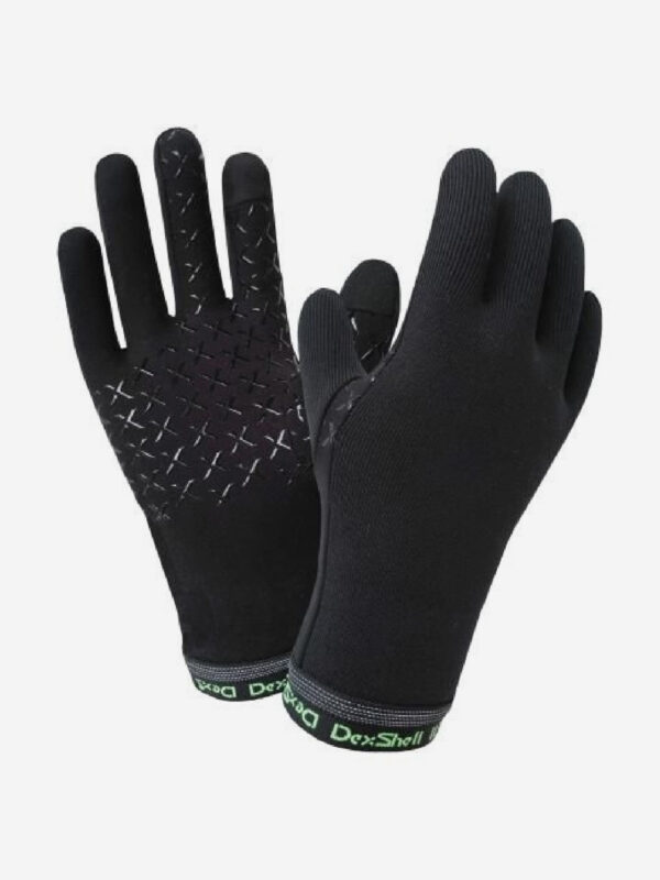 Водонепроницаемые перчатки Dexshell Drylite Gloves для активного отдыха, рыбалки, охоты, Черный